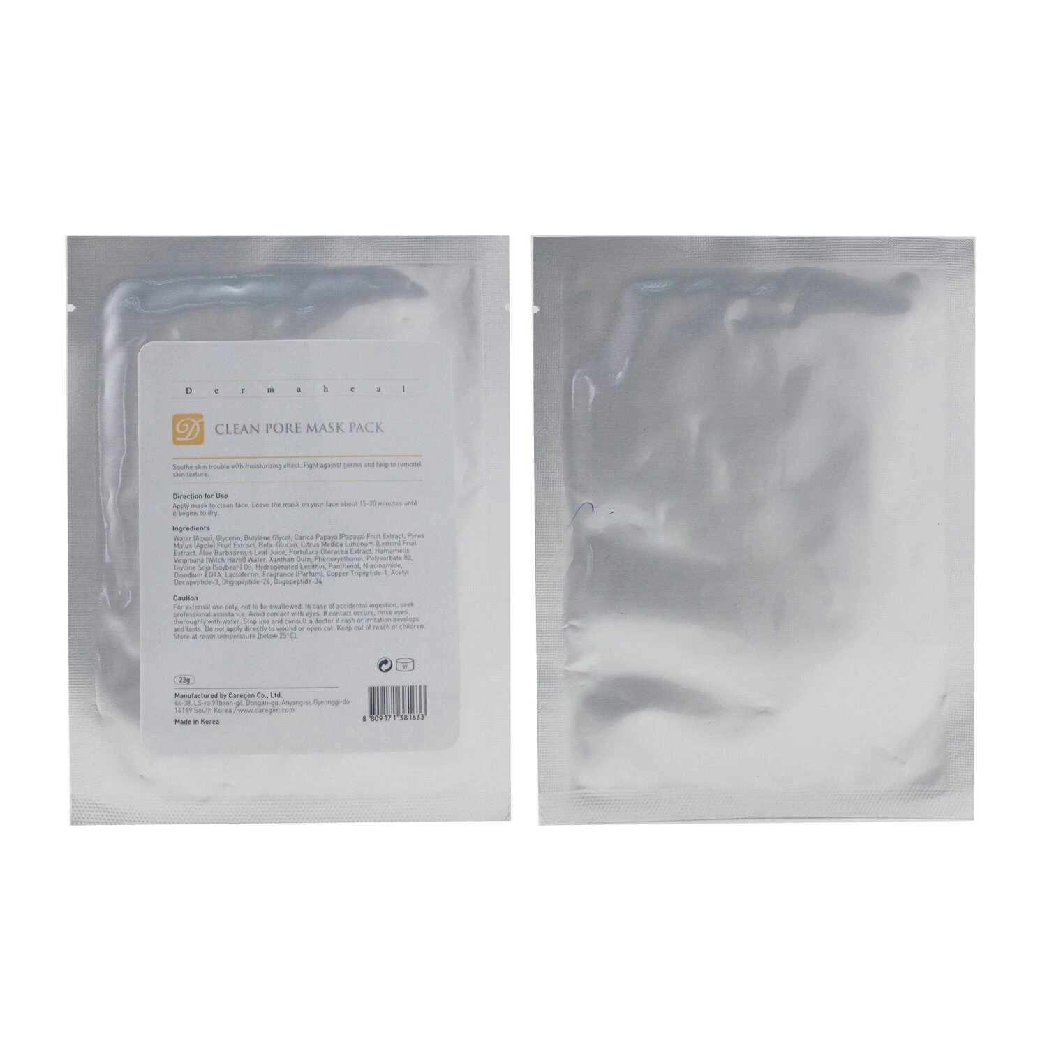 Dermaheal Clean Pore Mask Pack 22g/0.7oz 3 Dermaheal Clean Pore Mask Pack 22g/0.7oz - Image 3