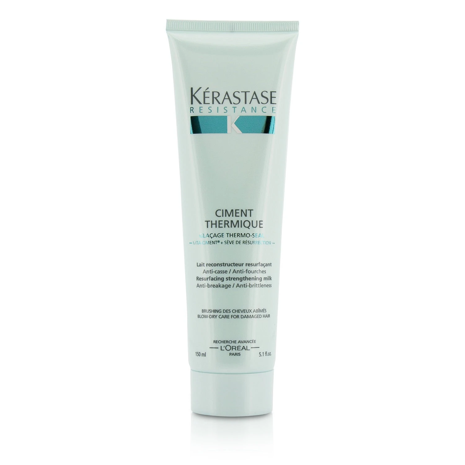 Kérastase Kerastase Resistance Ciment Thermique Resurfacing Strengthening Milk Blow-Dry Care (For Damaged Hair) 150ml/5.1oz 2 Kérastase Kerastase Resistance Ciment Thermique Resurfacing Strengthening Milk Blow-Dry Care (For Damaged Hair) 150ml/5.1oz - Image 2