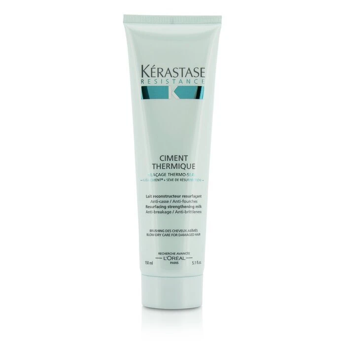 Kérastase Kerastase Resistance Ciment Thermique Resurfacing Strengthening Milk Blow-Dry Care (For Damaged Hair) 150ml/5.1oz 1 Kérastase Kerastase Resistance Ciment Thermique Resurfacing Strengthening Milk Blow-Dry Care (For Damaged Hair) 150ml/5.1oz