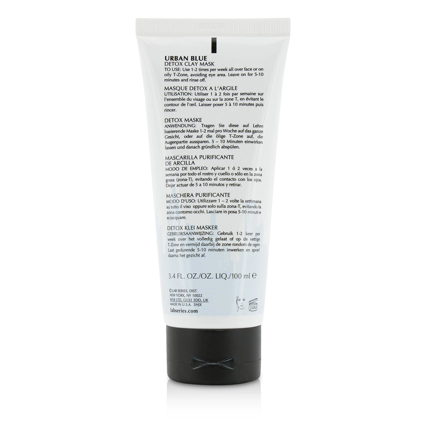 Lab Series Lab Series Urban Blue Detox Clay Mask 100ml/3.4oz 3 Lab Series Lab Series Urban Blue Detox Clay Mask 100ml/3.4oz - Image 3