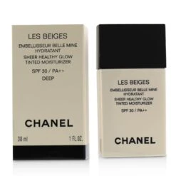 Chanel Les Beiges Sheer Healthy Glow Tinted Moisturizer SPF 30 - # Light Deep 30ml/1oz -Clarins || Clinique || Shiseido Sales 23266480202 839c997b e5e7 40b4 8be7 da91933f9139