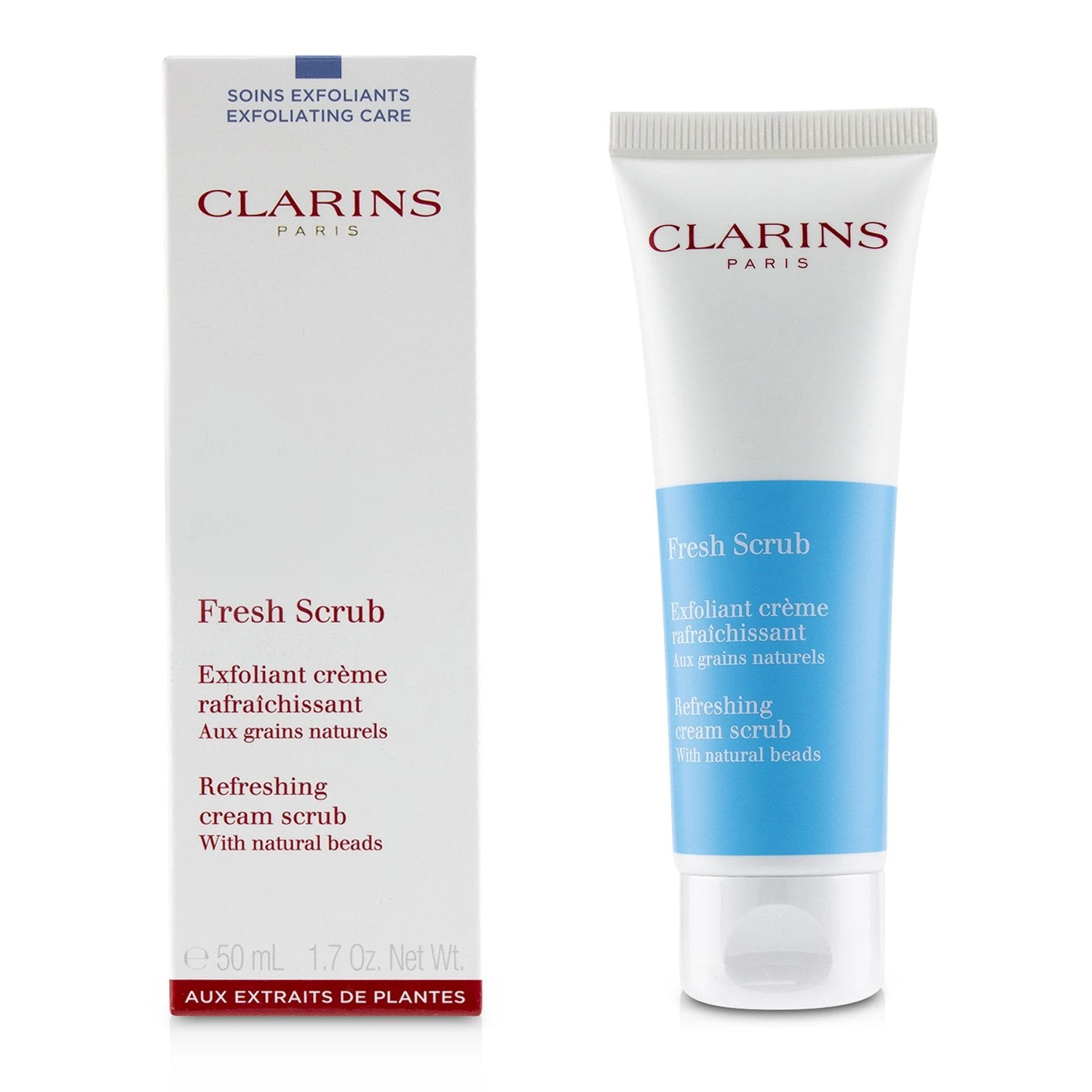 Clarins Fresh Scrub - Refreshing Cream Scrub 50ml/1.7oz 2 Clarins Fresh Scrub - Refreshing Cream Scrub 50ml/1.7oz - Image 2