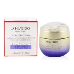 Shiseido Vital Perfection Uplifting & Firming Cream Enriched 75ml/2.6oz -Clarins || Clinique || Shiseido Sales 24845281401 2 ca2f9991 07a5 4c6d a1d4 d19f2caeca0c