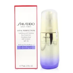 Shiseido Vital Perfection Uplifting & Firming Day Emulsion SPF 30 75ml/2.5oz -Clarins || Clinique || Shiseido Sales 24845481401 2