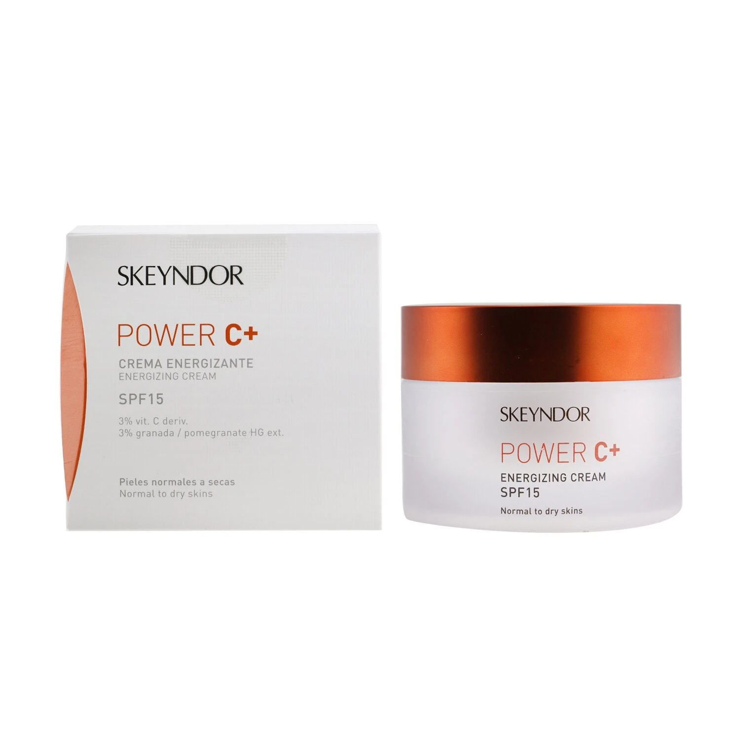 SKEYNDOR Power C+ Energizing Cream SPF 15 - 3% Vit. C Deriv. (For Normal To Dry Skin) 50ml/1.7oz 2 SKEYNDOR Power C+ Energizing Cream SPF 15 - 3% Vit. C Deriv. (For Normal To Dry Skin) 50ml/1.7oz - Image 2