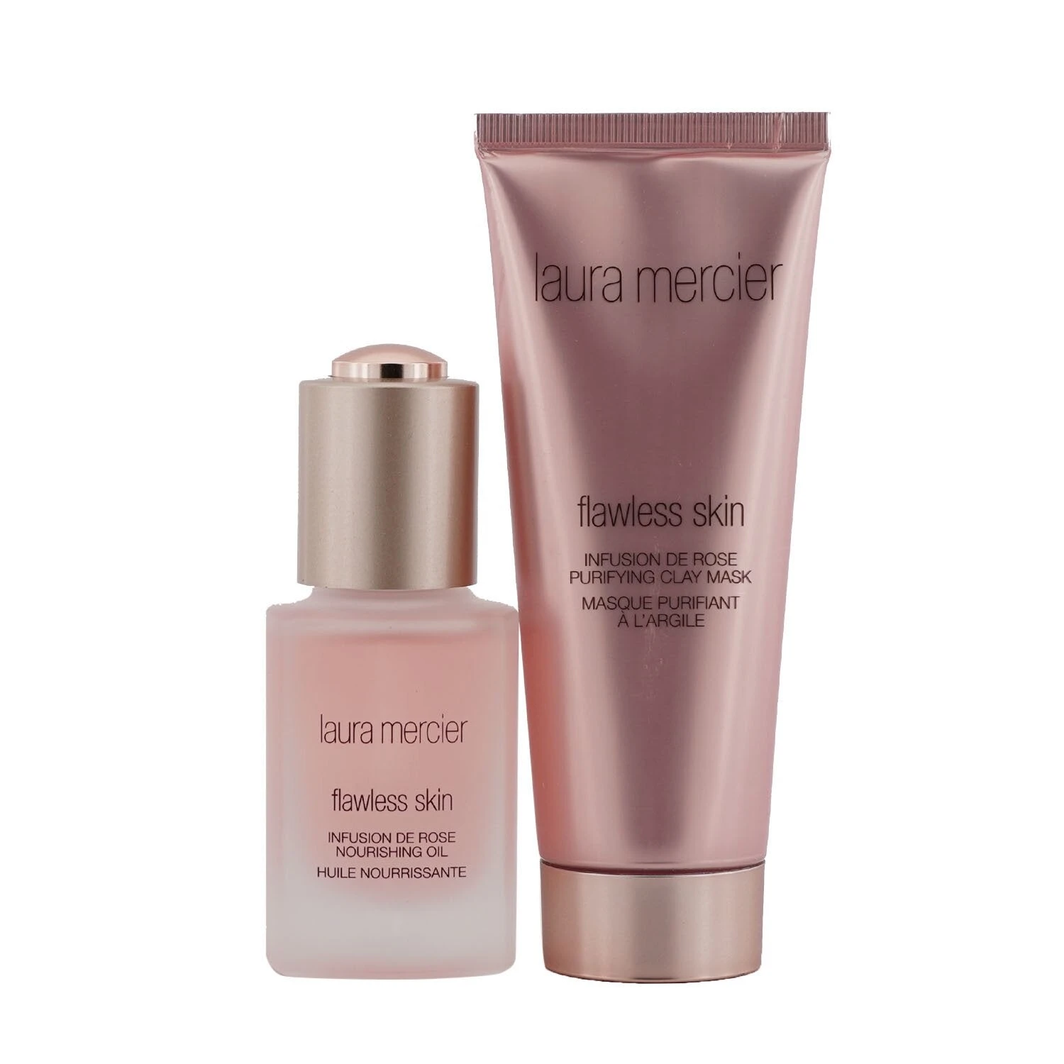 Laura Mercier Rose Ritual Purifying & Nourishing Glow Set: 1x Flawles Skin Infusion De Rose Purifying Clay Mask - 75g/2.5oz + 1x Flawless Skin Infusion De Rose Nourishing Oil - 30ml/1oz 2pcs 3 Laura Mercier Rose Ritual Purifying & Nourishing Glow Set: 1x Flawles Skin Infusion De Rose Purifying Clay Mask - 75g/2.5oz + 1x Flawless Skin Infusion De Rose Nourishing Oil - 30ml/1oz 2pcs - Image 3