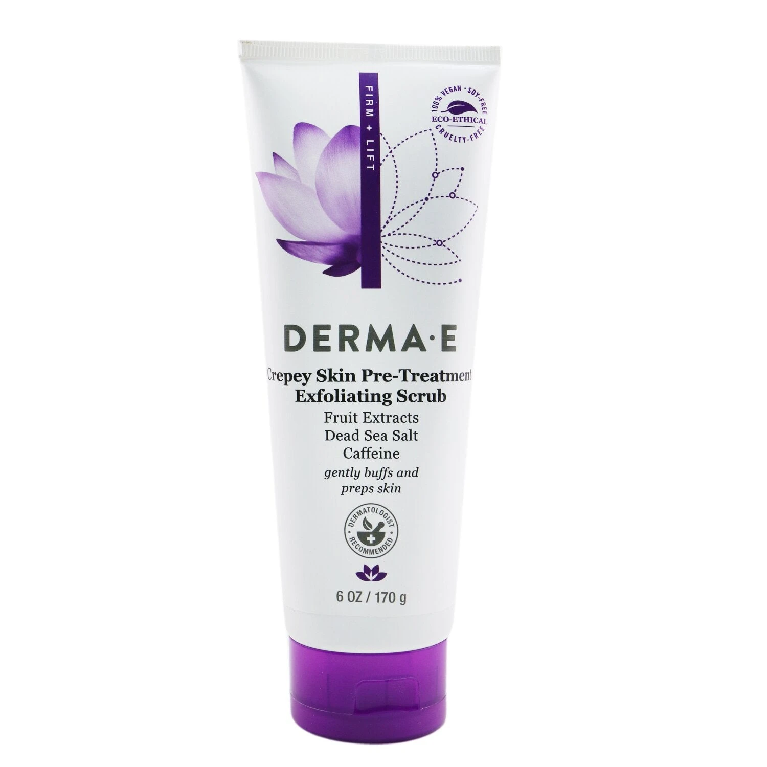 Derma E Firm + Lift Crepey Skin Pre-Treatment Exfoliating Scrub 170g/6oz 1 Derma E Firm + Lift Crepey Skin Pre-Treatment Exfoliating Scrub 170g/6oz