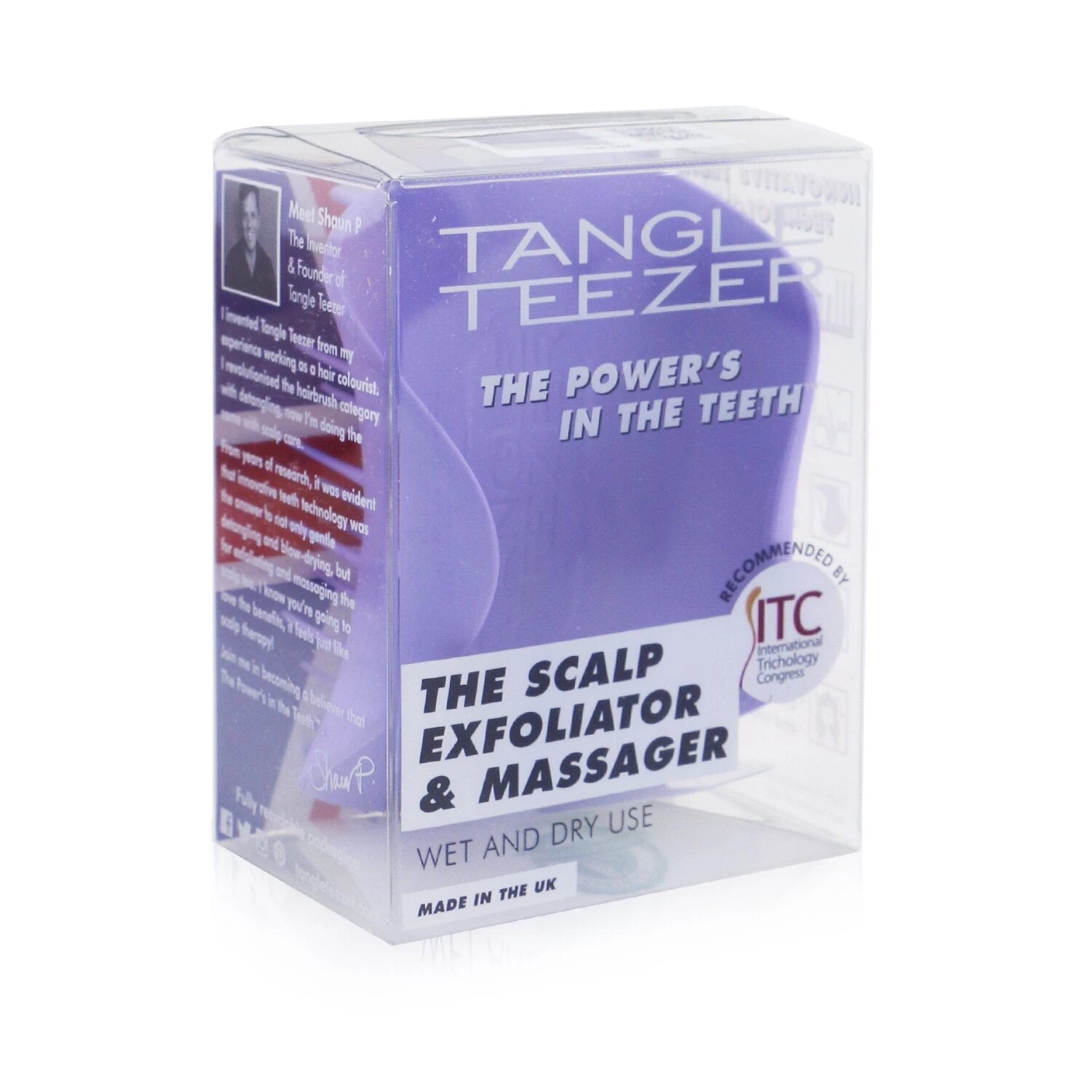 Tangle® Teezer Tangle Teezer The Scalp Exfoliator & Massager Brush - # Lavender Life 1pc 2 Tangle® Teezer Tangle Teezer The Scalp Exfoliator & Massager Brush - # Lavender Life 1pc - Image 2