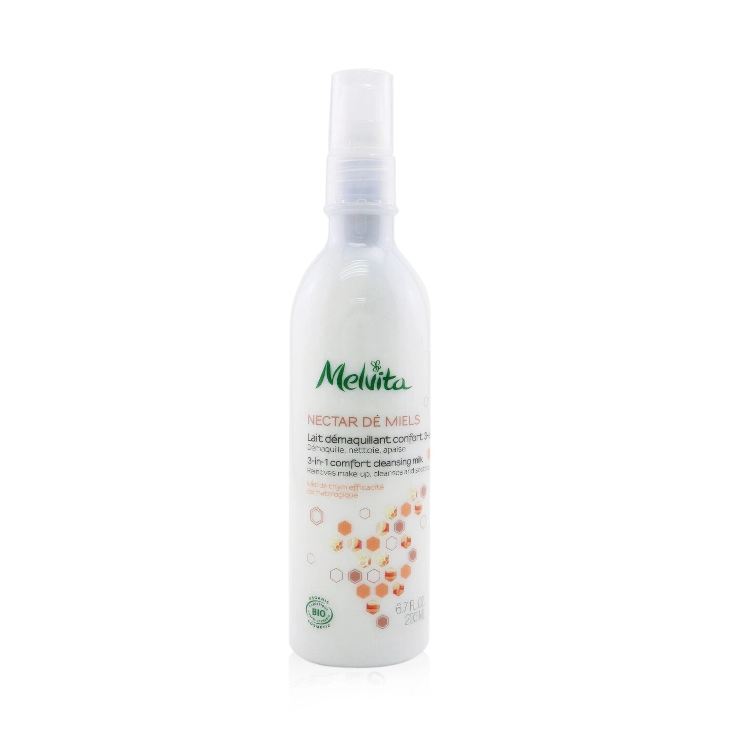 Melvita Nectar De Miels 3-In-1 Comfort Cleansing Milk 200ml/6.76oz 1 Melvita Nectar De Miels 3-In-1 Comfort Cleansing Milk 200ml/6.76oz