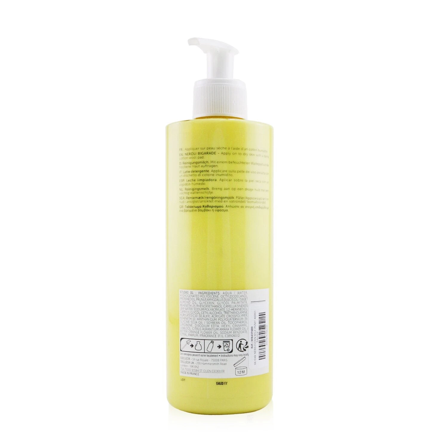 DECLÉOR Decleor Neroli Bigarade Hydrating Cleansing Milk 400ml/13.5oz 3 DECLÉOR Decleor Neroli Bigarade Hydrating Cleansing Milk 400ml/13.5oz - Image 3