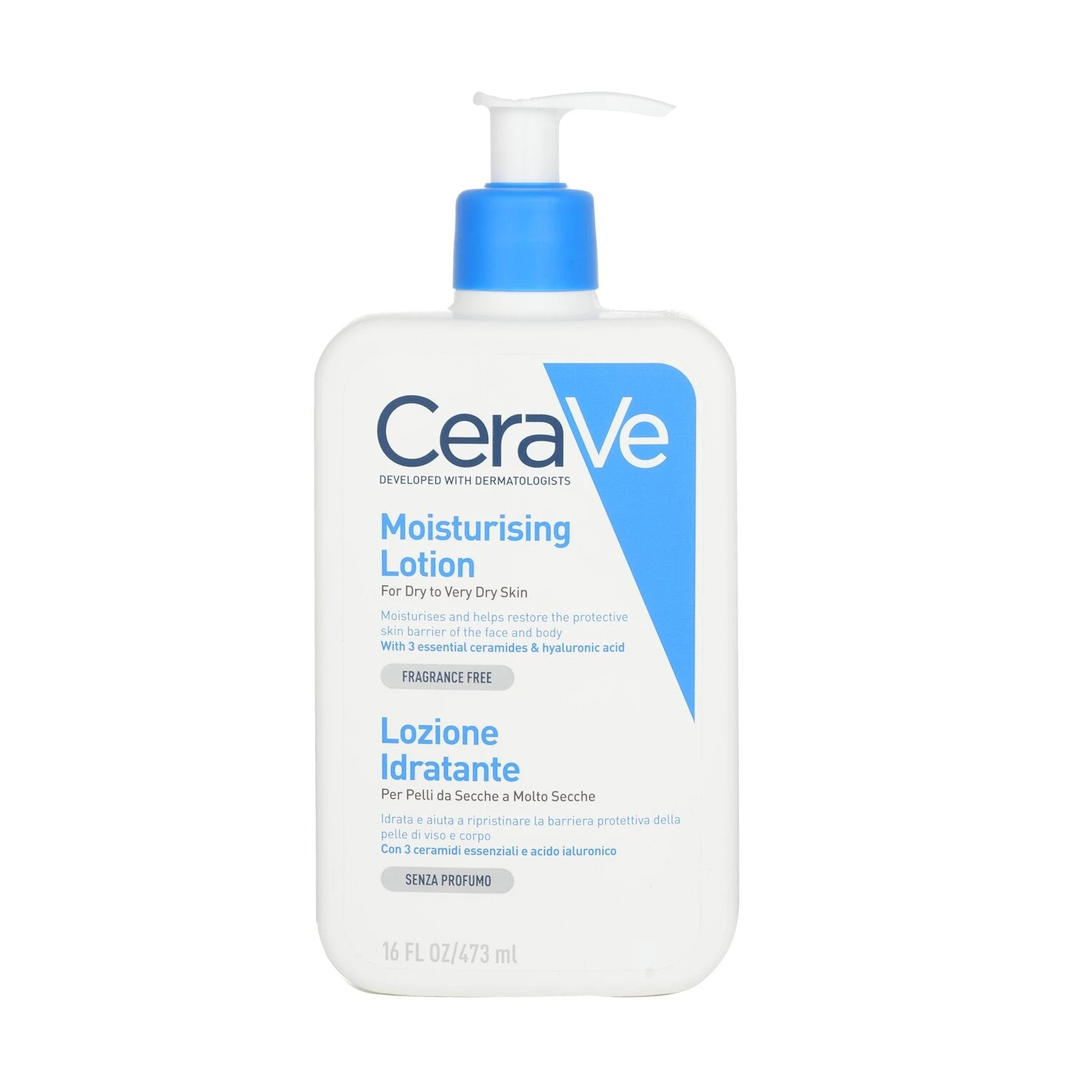 CeraVe Moisturising Lotion For Dry To Very Dry Skin 473ml/16oz 1 CeraVe Moisturising Lotion For Dry To Very Dry Skin 473ml/16oz