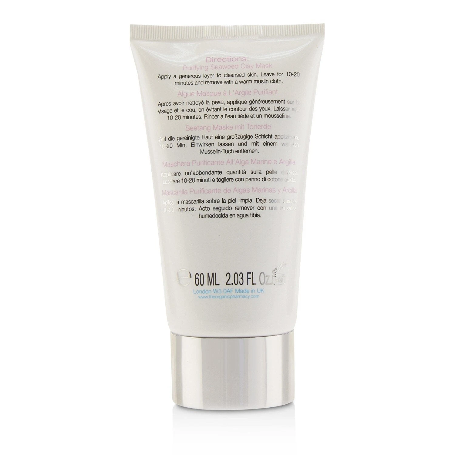 The Organic Pharmacy Purifying Seaweed Clay Mask (Limited (Exp. Date: 04/2023) 60ml/2.03oz 3 The Organic Pharmacy Purifying Seaweed Clay Mask (Limited (Exp. Date: 04/2023) 60ml/2.03oz - Image 3