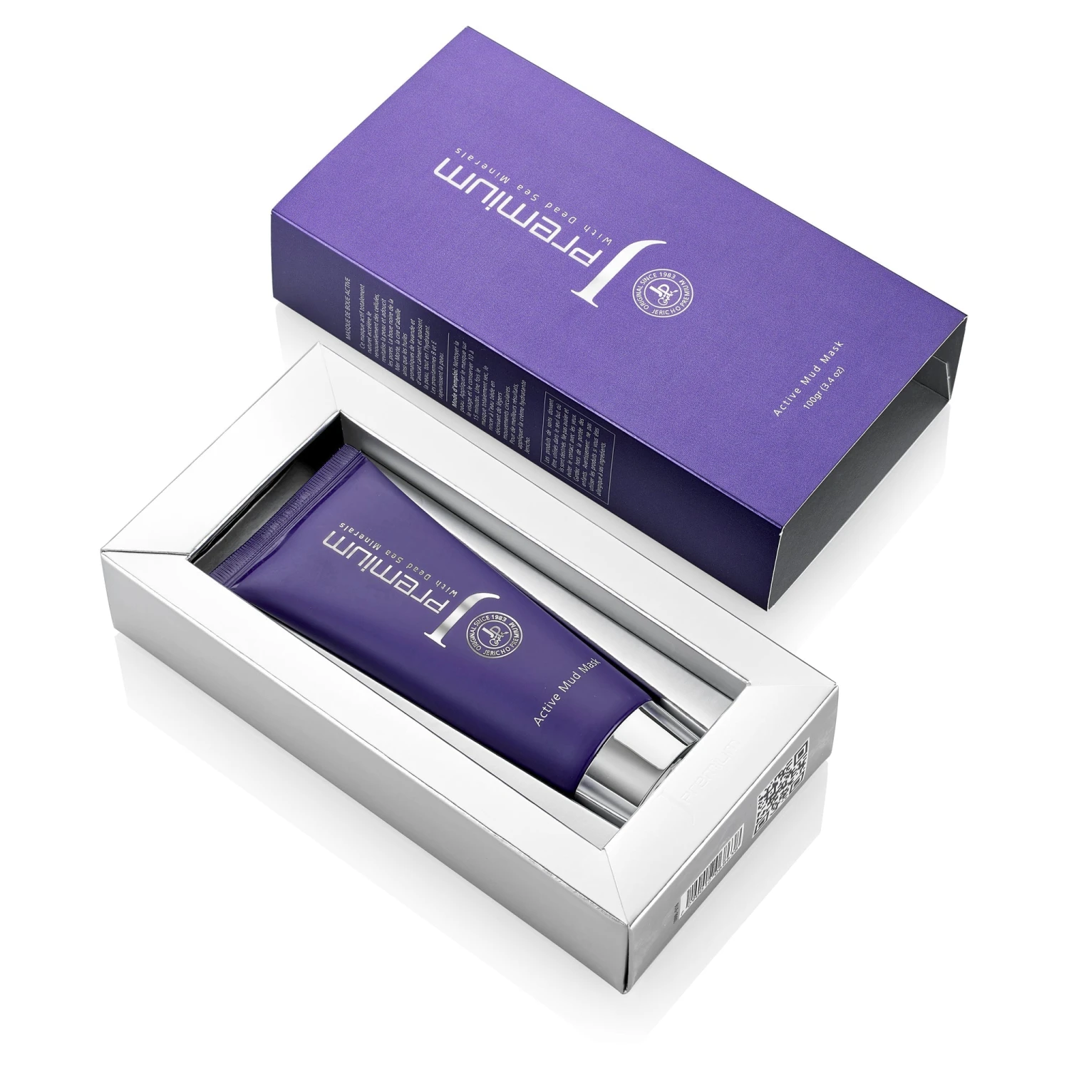 Jericho Premium Active Mud Mask 100g 2 Jericho Premium Active Mud Mask 100g - Image 2