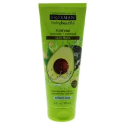 Freeman Purifying Avocado Plus Oatmeal Clay Mask By Freeman For Unisex - 6 Oz Mask