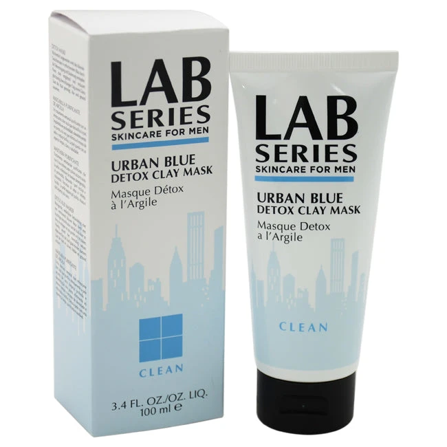 Lab Series Urban Blue Detox Clay Mask Clean By Lab Series For Men - 3.4 Oz Mask 1 Lab Series Urban Blue Detox Clay Mask Clean By Lab Series For Men - 3.4 Oz Mask