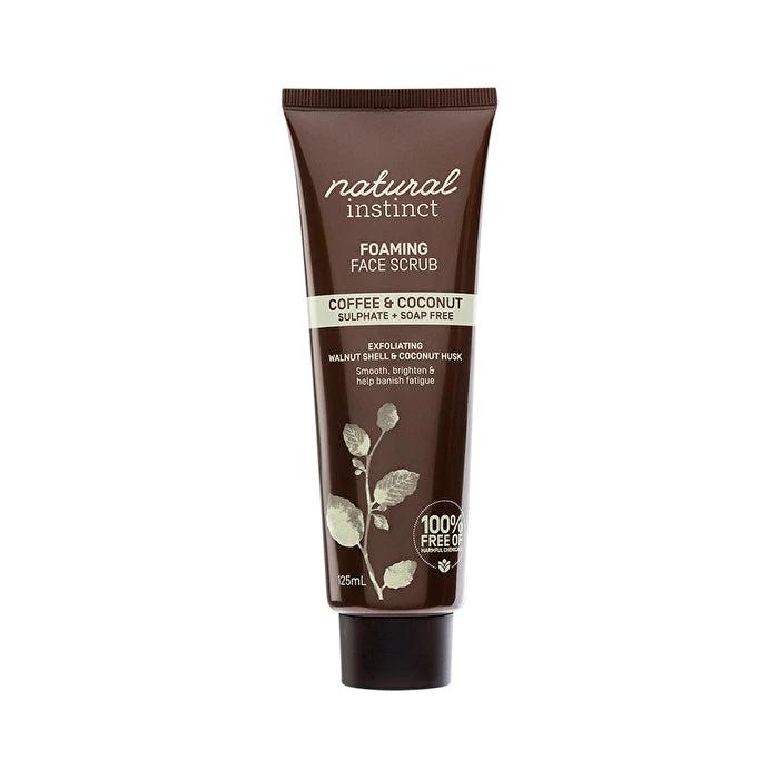Natural Instinct Face Scrub Foaming (Coffee & Coconut) 125ml 1 Natural Instinct Face Scrub Foaming (Coffee & Coconut) 125ml