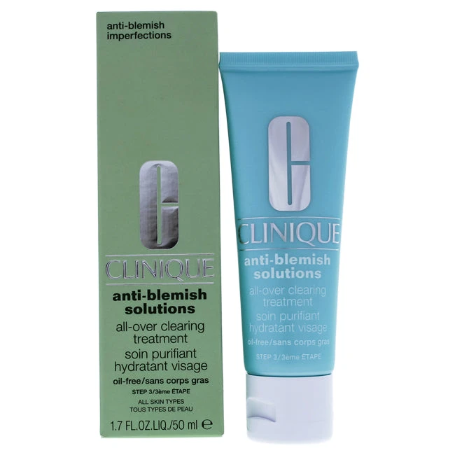 Clinique Anti-Blemish Solutions All Over Clearing Treatment By Clinique For Unisex - 1.7 Oz Moisturizer 1 Clinique Anti-Blemish Solutions All Over Clearing Treatment By Clinique For Unisex - 1.7 Oz Moisturizer