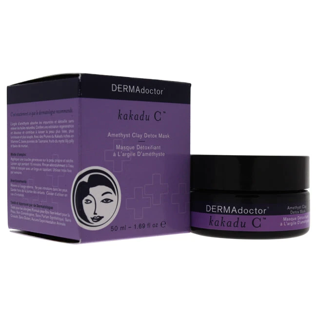 DERMAdoctor Kakadu C Amethyst Clay Detox Mask By DERMAdoctor For Women - 1.69 Oz Mask 1 DERMAdoctor Kakadu C Amethyst Clay Detox Mask By DERMAdoctor For Women - 1.69 Oz Mask
